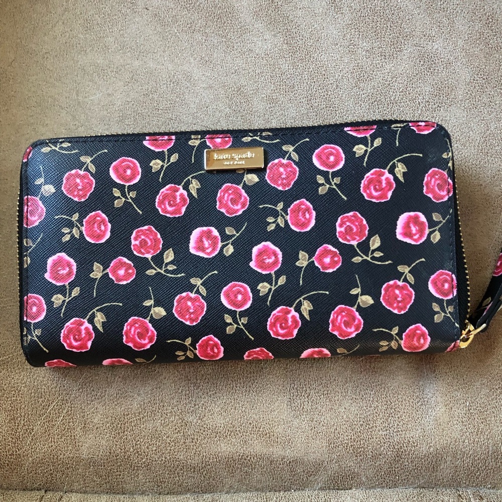 Kate Spade-Spencer Dipsy Rose Wallet